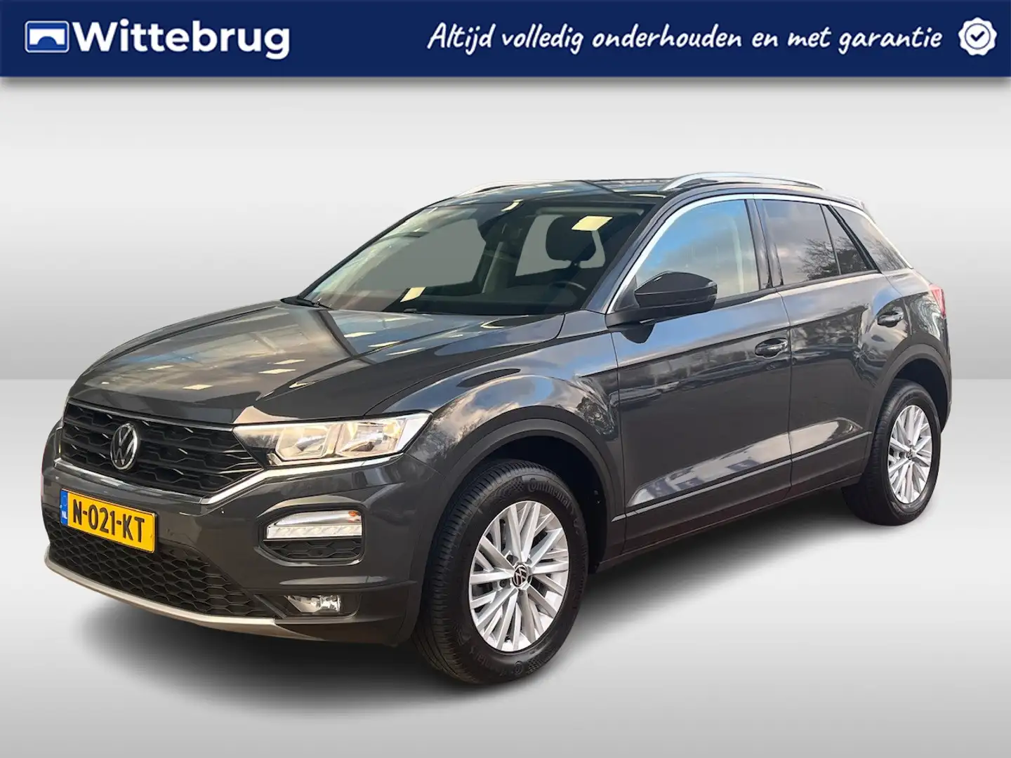 Volkswagen T-Roc 1.0 TSI 110pk Style / App-Connect / Parkeersensore Gris - 1