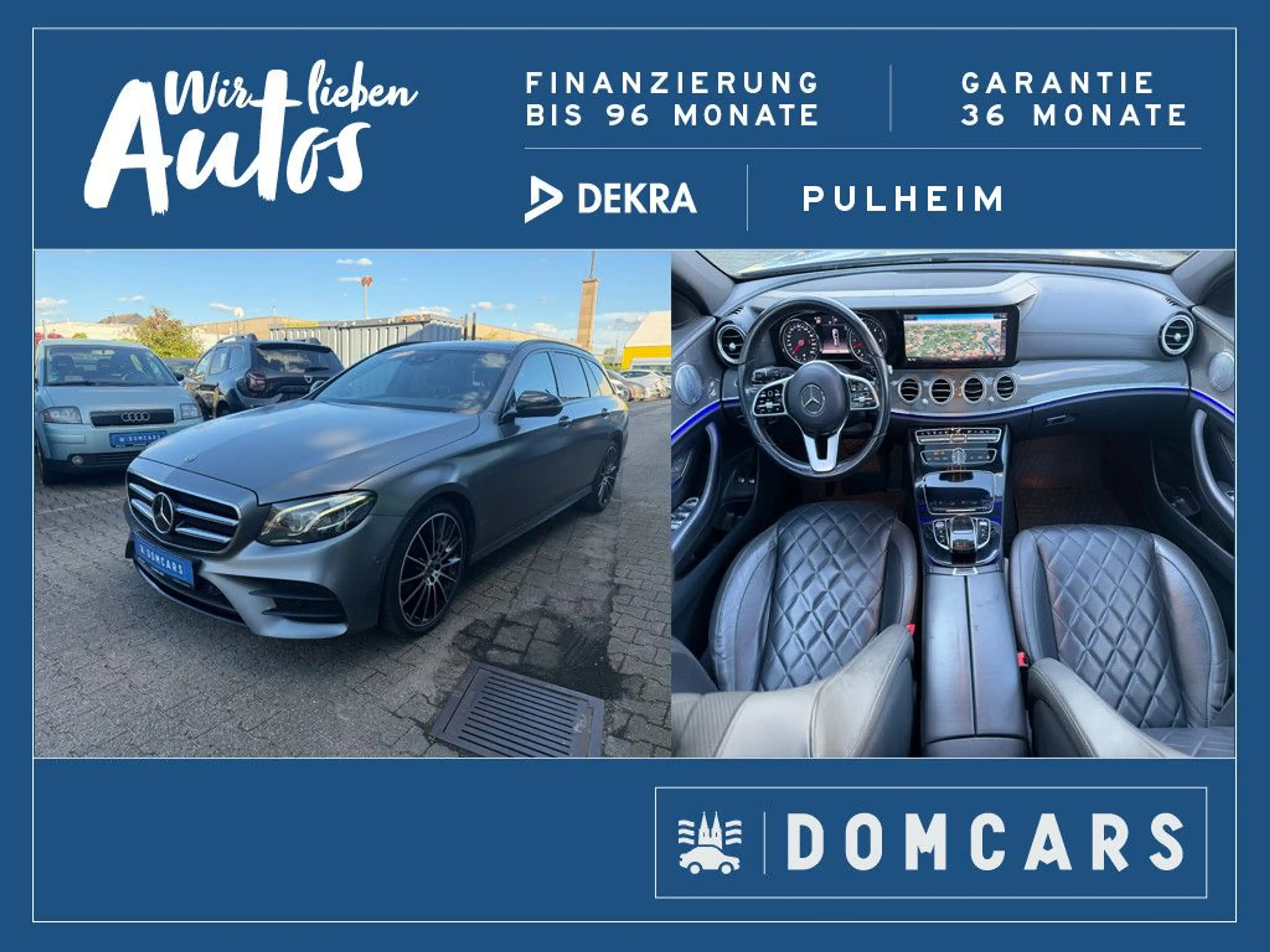 Mercedes-Benz E 400 d T 4Matic/DESIGNO/PANO/AHK/ALU/AIRMATIC/
