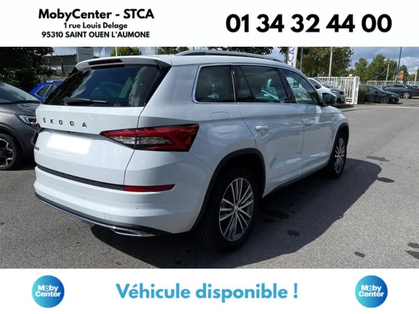 Skoda Kodiaq 2.0 TDI 150 SCR Laurin \u0026 Klement DSG Euro6d-T 5 places Blanc - 2