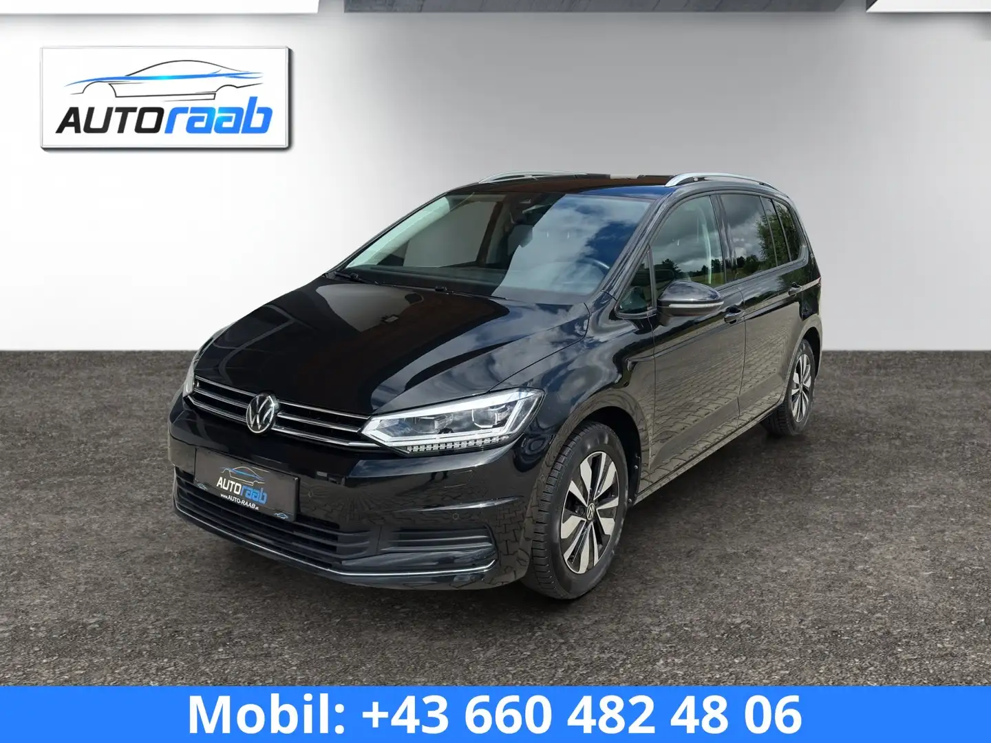 Volkswagen Touran 2,0 TDI DSG CL *7 Sitze*AHV*LED*DIGITAL*WSS-HZ*APP Schwarz - 1