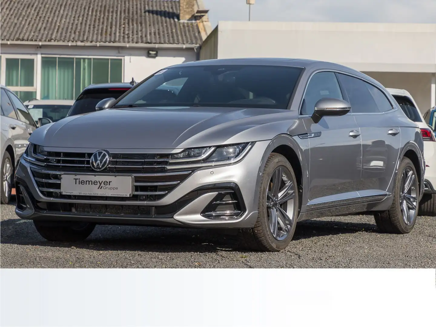 Volkswagen Arteon eHybrid DSG R-LINE NAVI ST Srebrny - 2