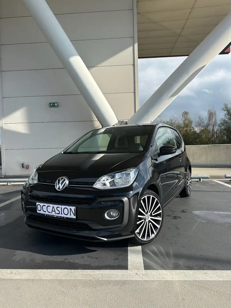 Volkswagen up! 1.0 TSI high 90PK BEATS CLIMA FULL OPTION GTI Noir - 1
