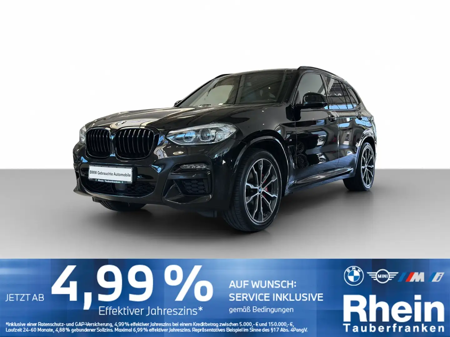 BMW X3 M 40d Standheiz*NaviProf*HUD*Pano*Sportsitze* Schwarz - 1