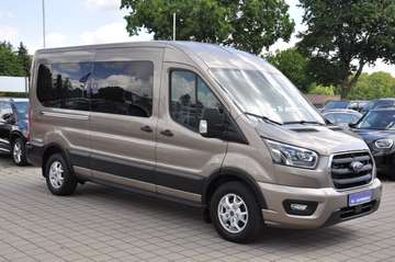 Transit 350 L2 AUT. CAMPER WOHNMOBIL UMBAU NAVI-XENON-ACC-AHK-RKAMERA-BETT-SPÜLE-TOILETTE-