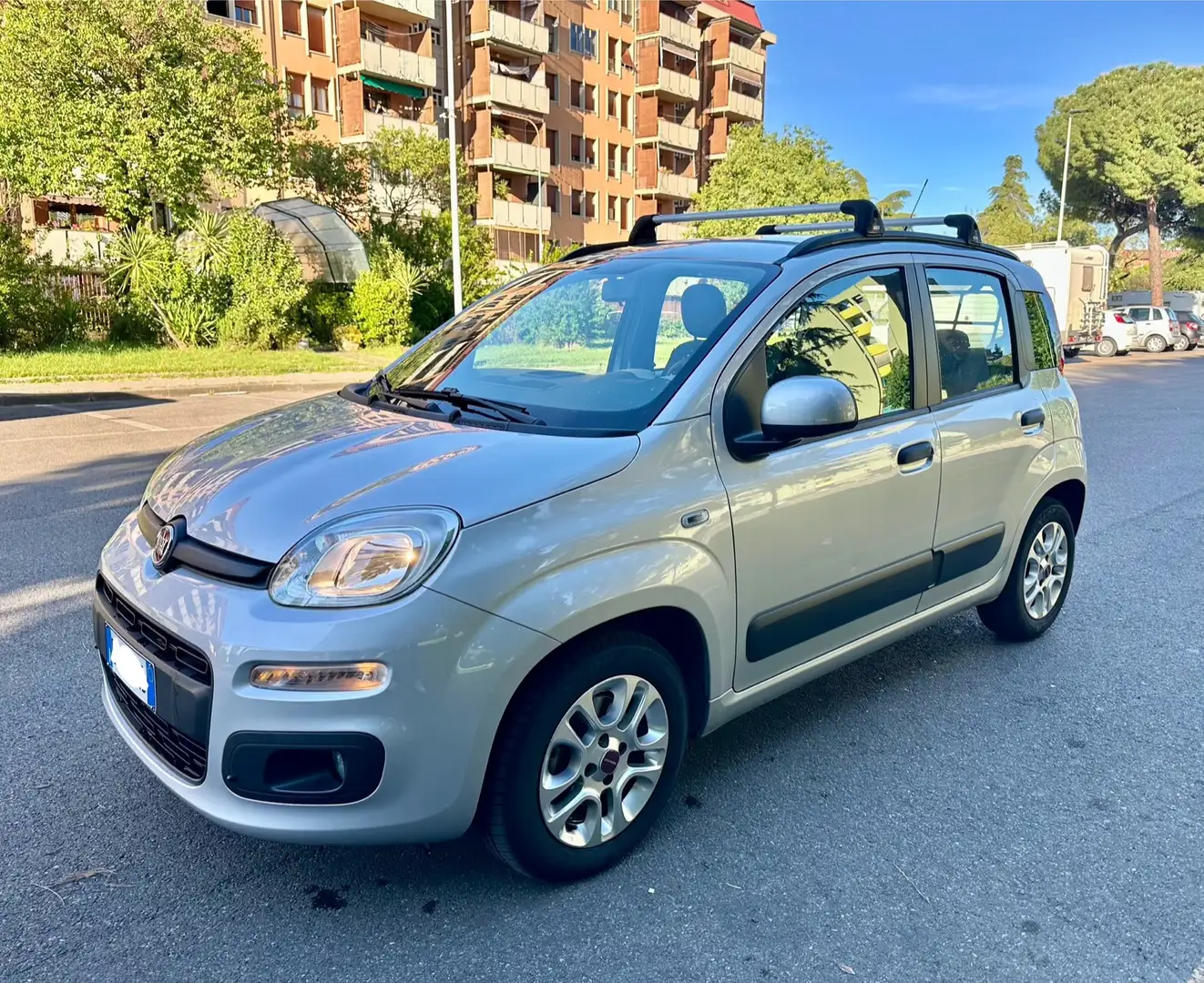 Fiat Panda 1.3 mjt 16v Trekking 75cv E5+ Argento - 1