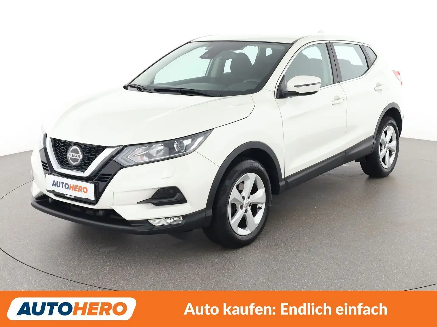 Nissan Qashqai 1.3 DIG-T Acenta Weiß - 1