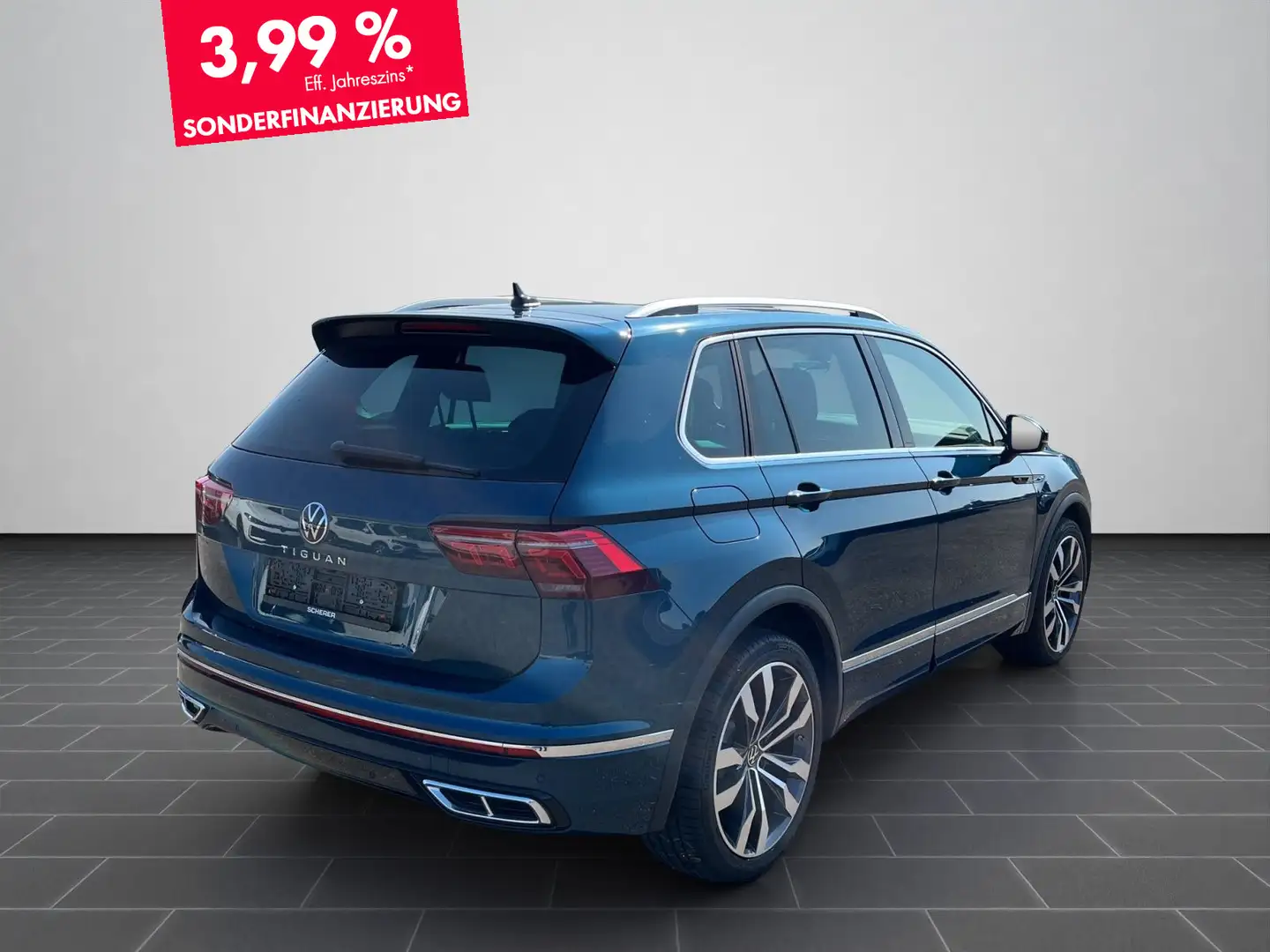 Volkswagen Tiguan 1.5 TSI DSG R-Line HUD/Kamera/Navi/Pano Blau - 2