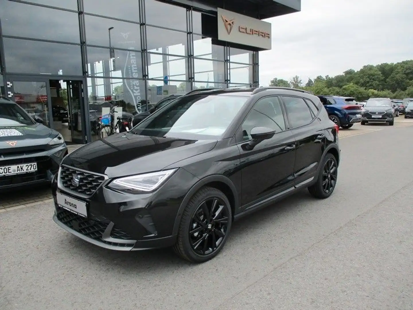 SEAT Arona FR 1,5TSI DSG Black Edition Noir - 1