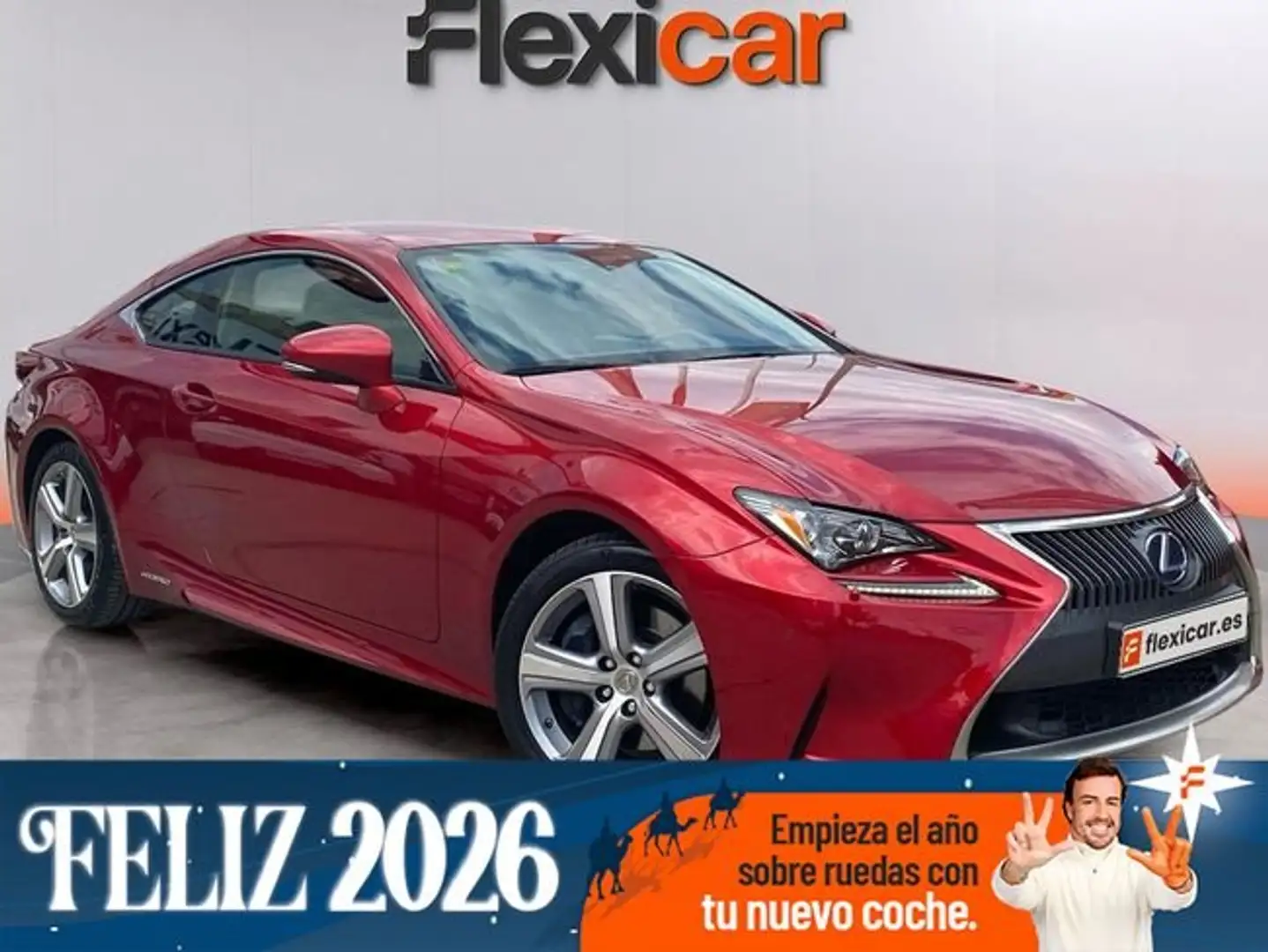 Lexus RC F Executive Rot - 1