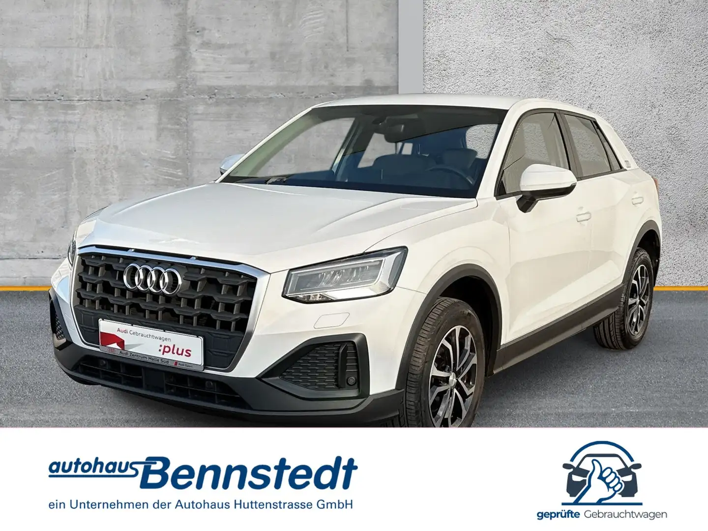 Audi Q2 35 TFSI S tronic SHZ PDC AHK LM16 Wit - 1