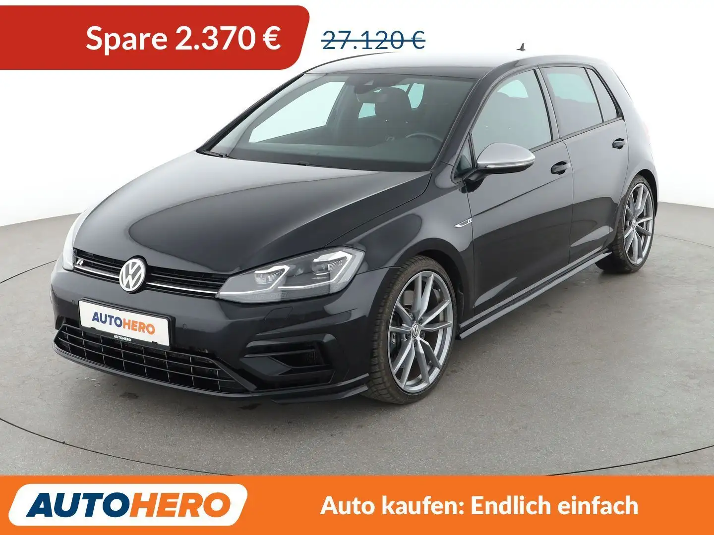 Volkswagen Golf GTI 2.0 TSI R BlueMotion 4Motion Aut.*NAVI*LED*ACC*PDC Schwarz - 1
