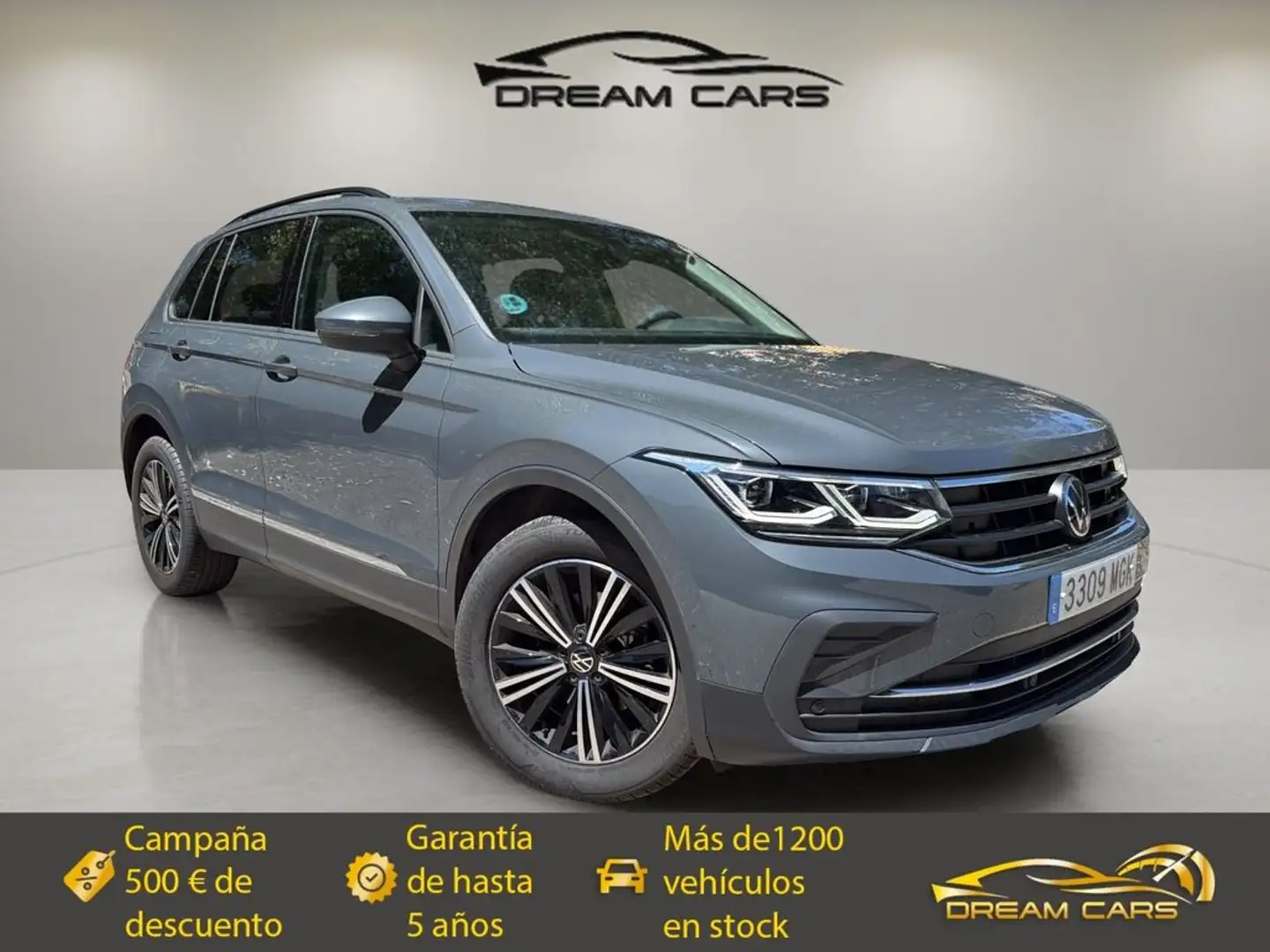 Volkswagen Tiguan 2.0TDI Life 90kW Gris - 1