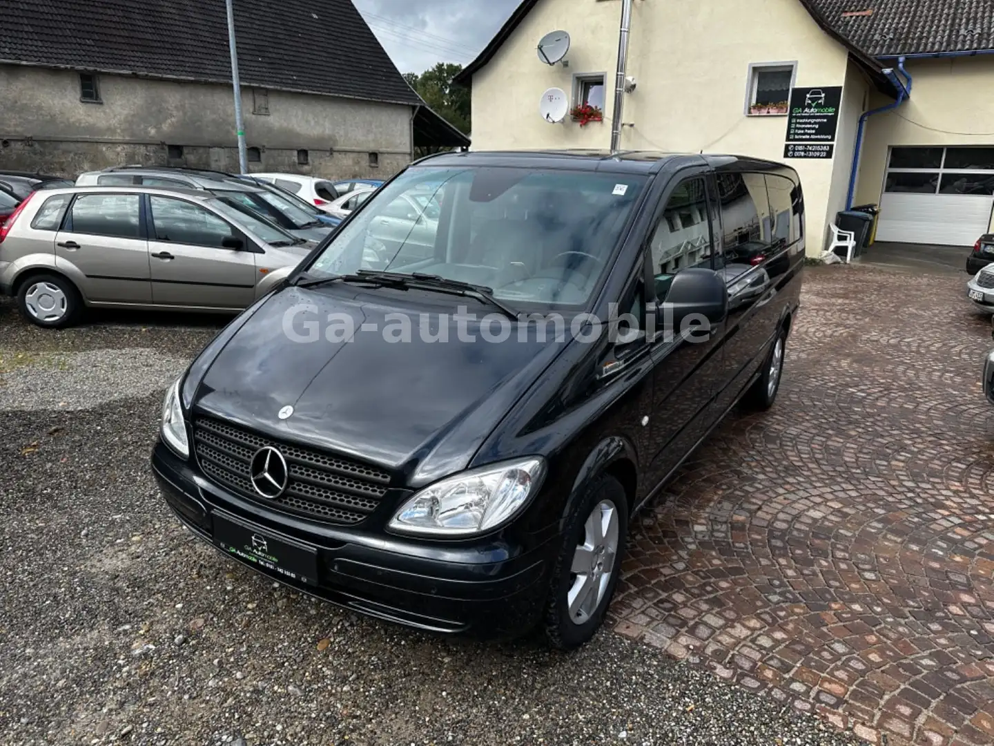 Mercedes-Benz Vito Kombi 120 CDI extralang **7-Sitzer * AHK ** Black - 1