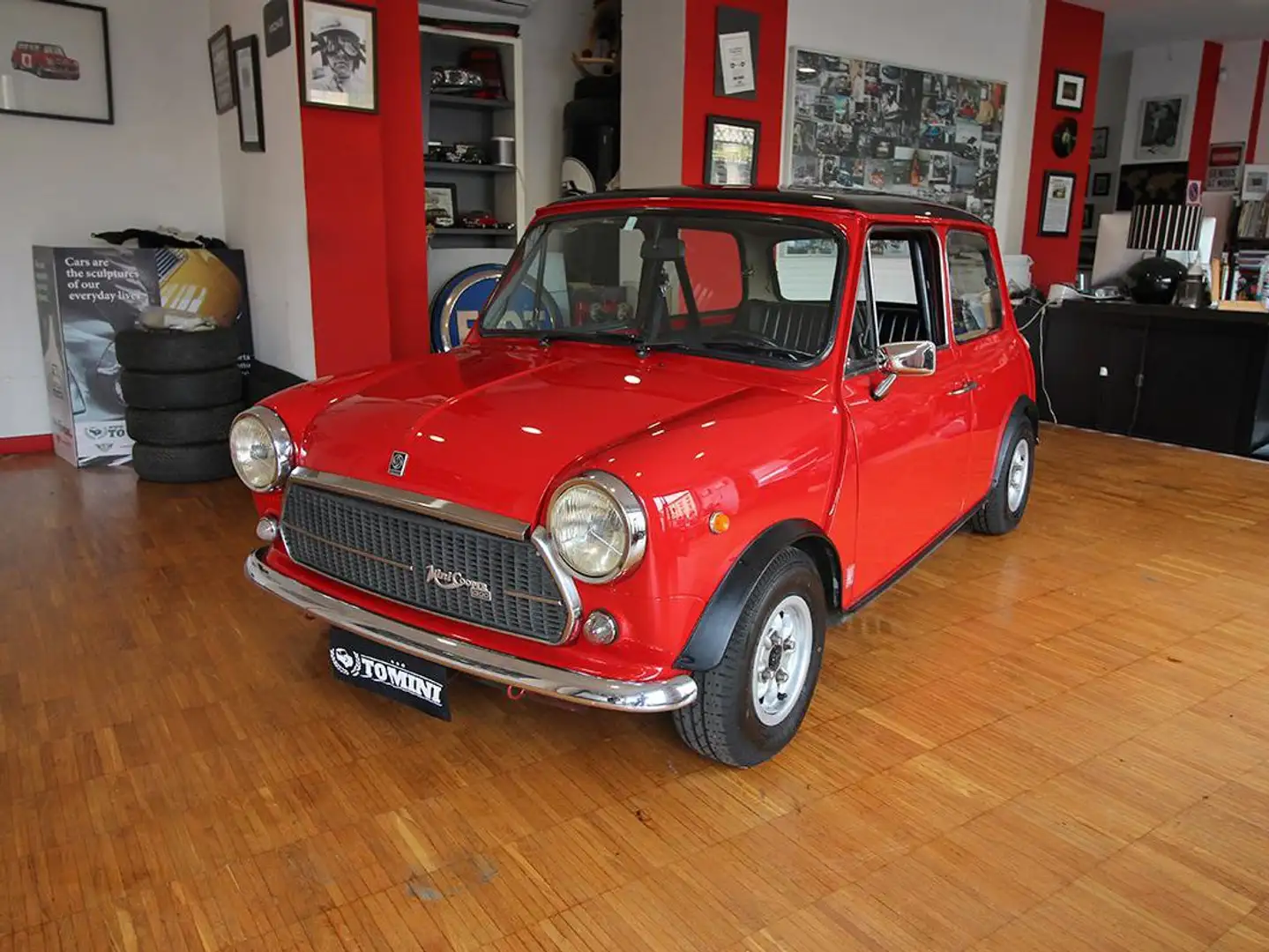 Innocenti Mini Cooper 1300 tipo B 39/7 1974 (MK3) Roşu - 1