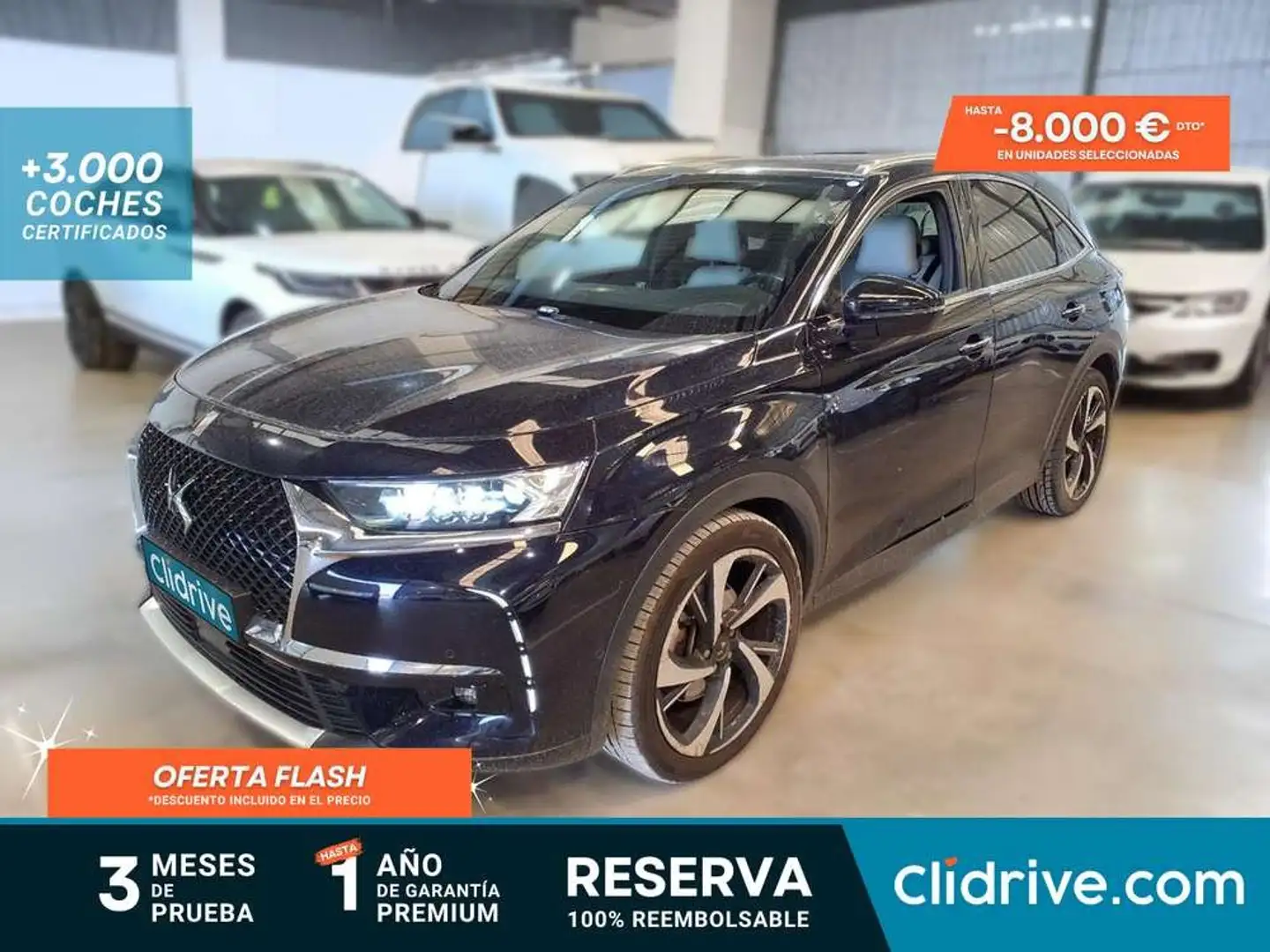 DS Automobiles DS 7 Crossback 1.6 E-Tense 225 GRAND CHIC Auto Azul - 1