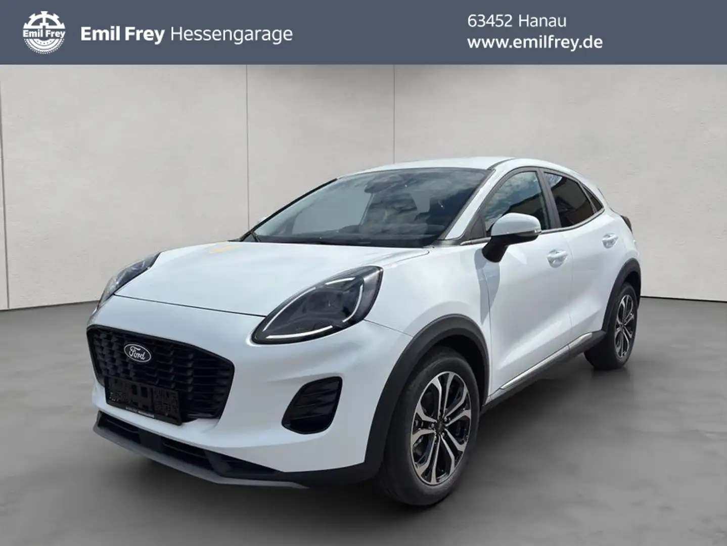 Ford Puma 1.0 EcoBoost Hybrid TITANIUM 92 kW, 5-türig Bianco - 1