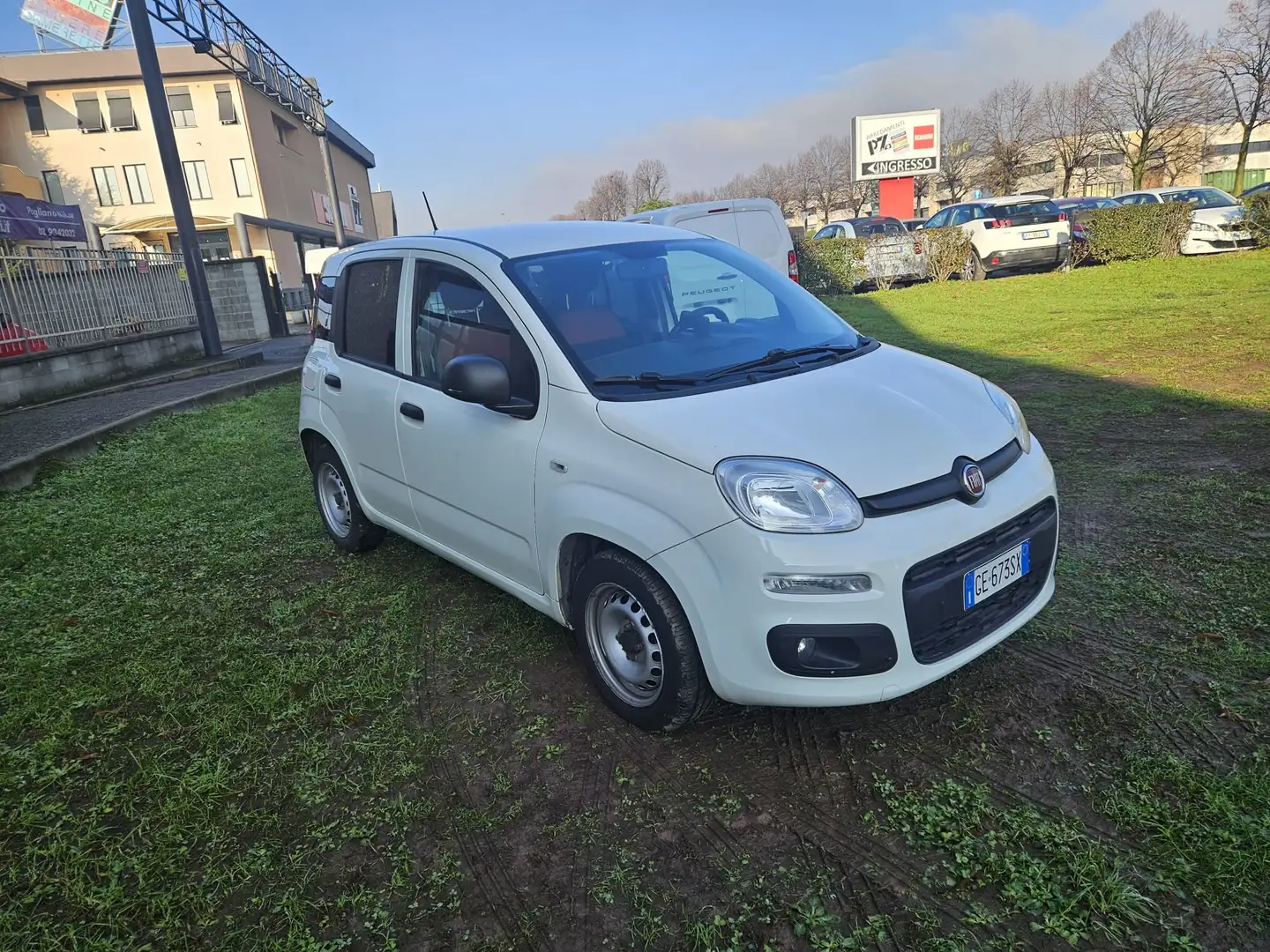 Fiat Panda Panda 1.0 firefly hybrid POP VAN Blanc - 2