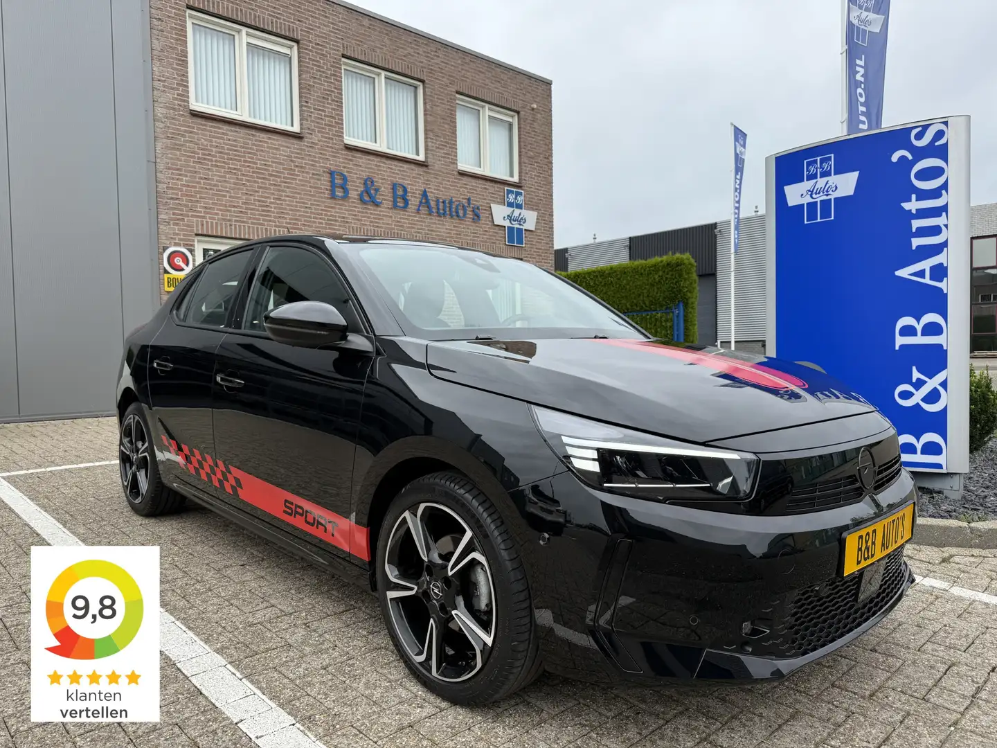Opel Corsa 1.2 Ultimate l PANO-DAK l CAMERA l ECC l LED l NAV Schwarz - 1