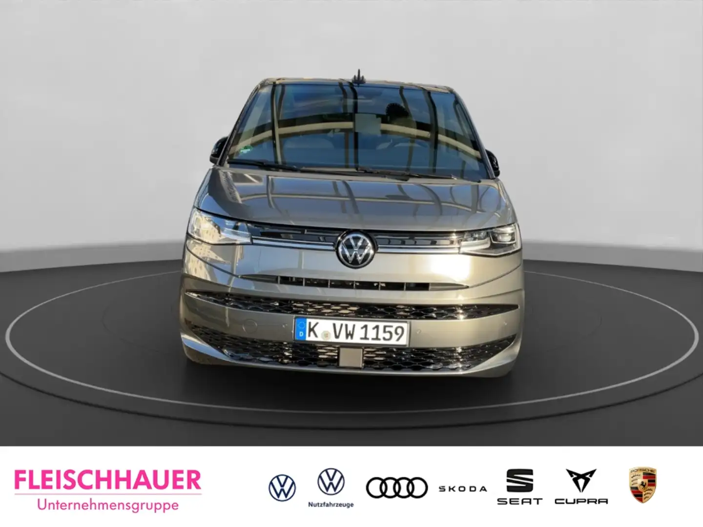 Volkswagen T7 Multivan Edition lang 2.0 TDI AD AHK-klappbar Digitales Coc Grau - 2