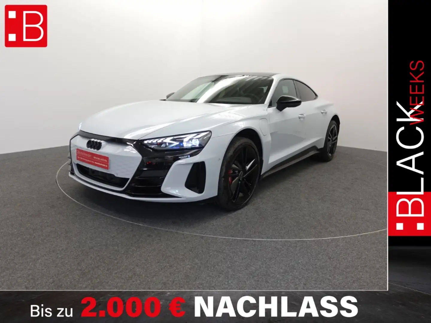 Audi e-tron GT PANO B&O CARBID DYNAMIC ASSISTENZ LEDER MEMORY KEY Grau - 1