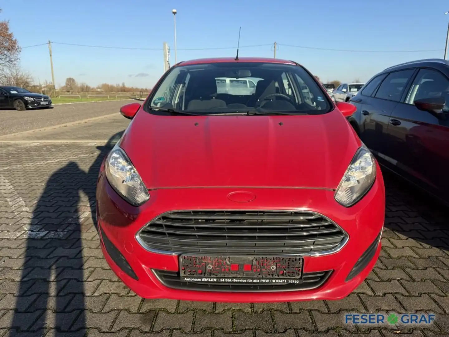 Ford Fiesta 1.0 Trend Cool&Sound*WinterPaket*Klima*RadioCD* Rosso - 2