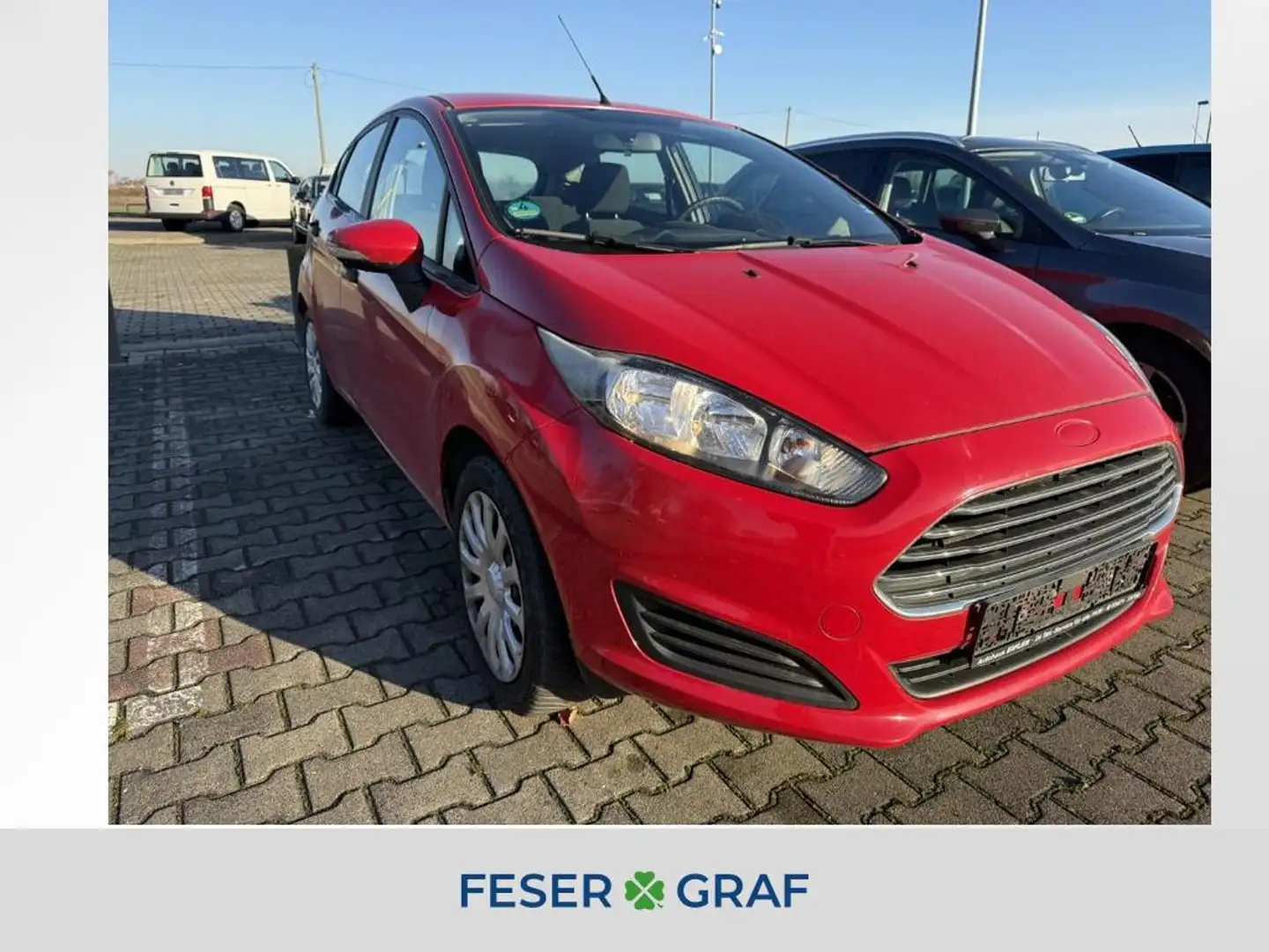 Ford Fiesta 1.0 Trend Cool&Sound*WinterPaket*Klima*RadioCD* Rosso - 1