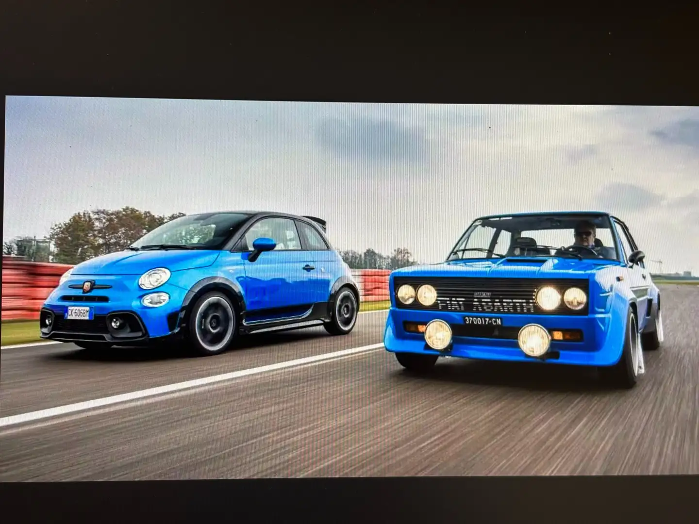 Abarth 500 695 Tributo 131 Rally MTA Bleu - 2