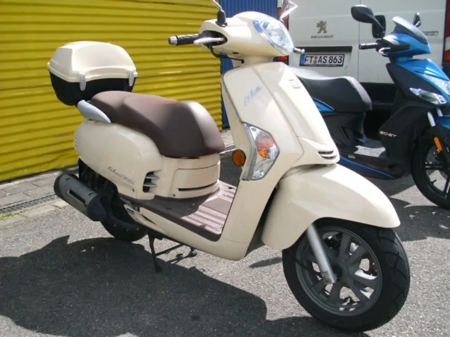 Kymco Like 200i 1.Hand *immer 80 Gebrauchte auf Lager Beige - 2