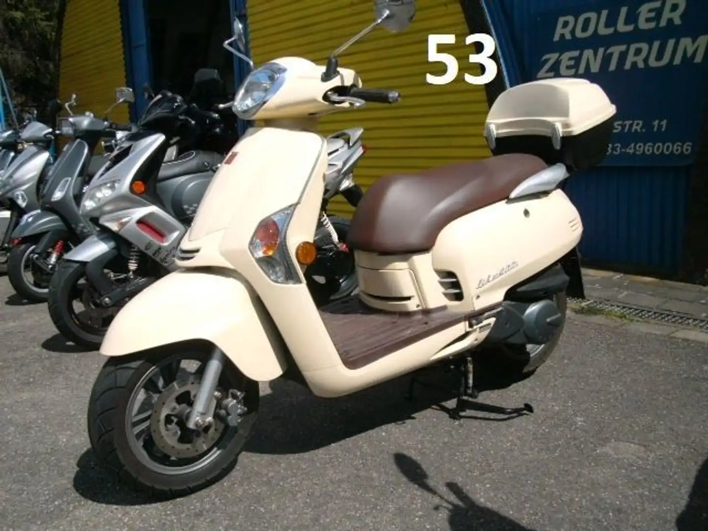 Kymco Like 200i 1.Hand *immer 80 Gebrauchte auf Lager Beige - 1
