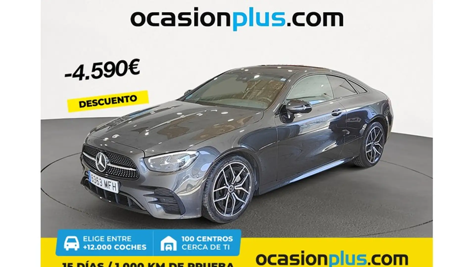 Mercedes-Benz E 220 Coupé 220d 9G-Tronic Gris - 1