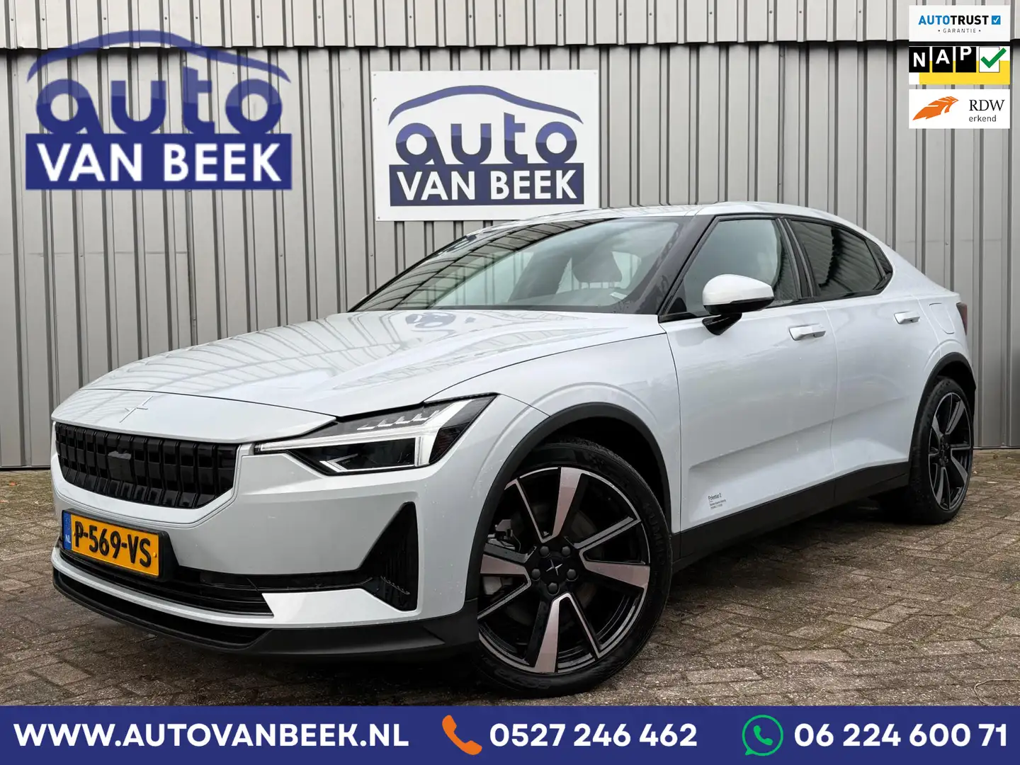 Polestar 2 Long Range single motor 78 kWh|H+K|Plus-pack|Pano Grau - 1