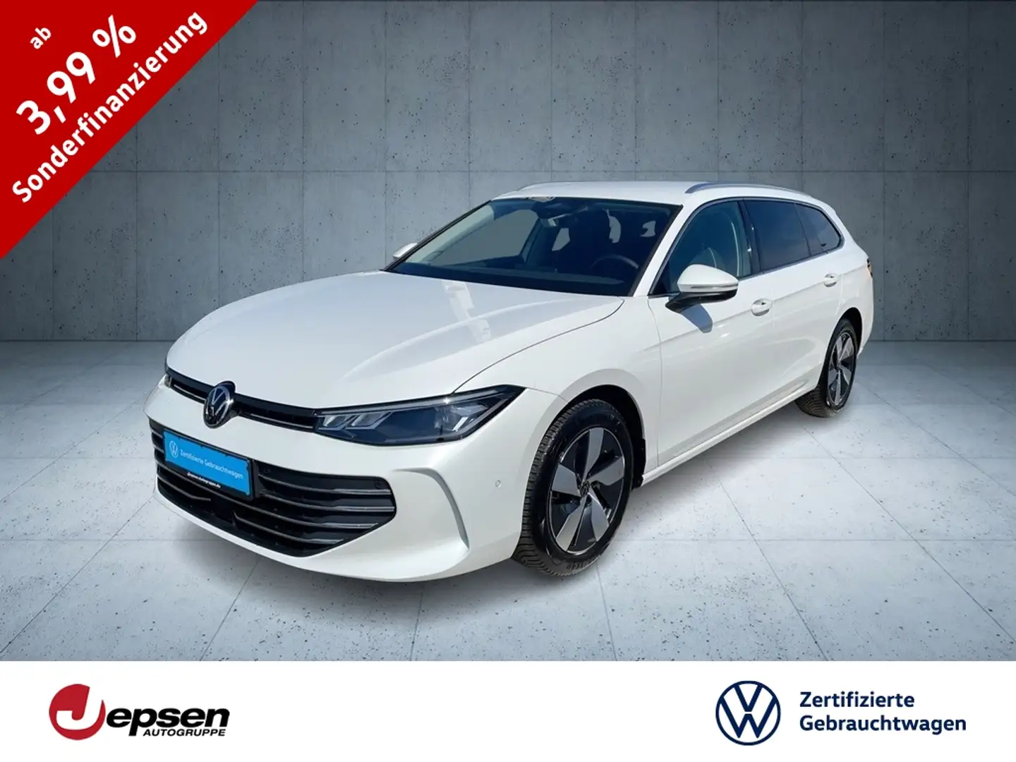 Volkswagen Passat Variant Business 2.0 TDI DSG AHK+RearView Weiß - 1