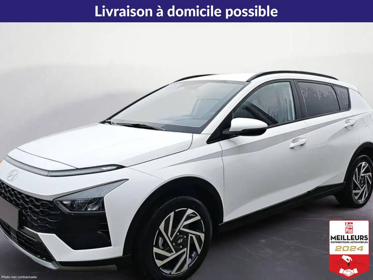 Hyundai BAYON T-GDi 100 DCT-7 Intuitive Blanc - 1