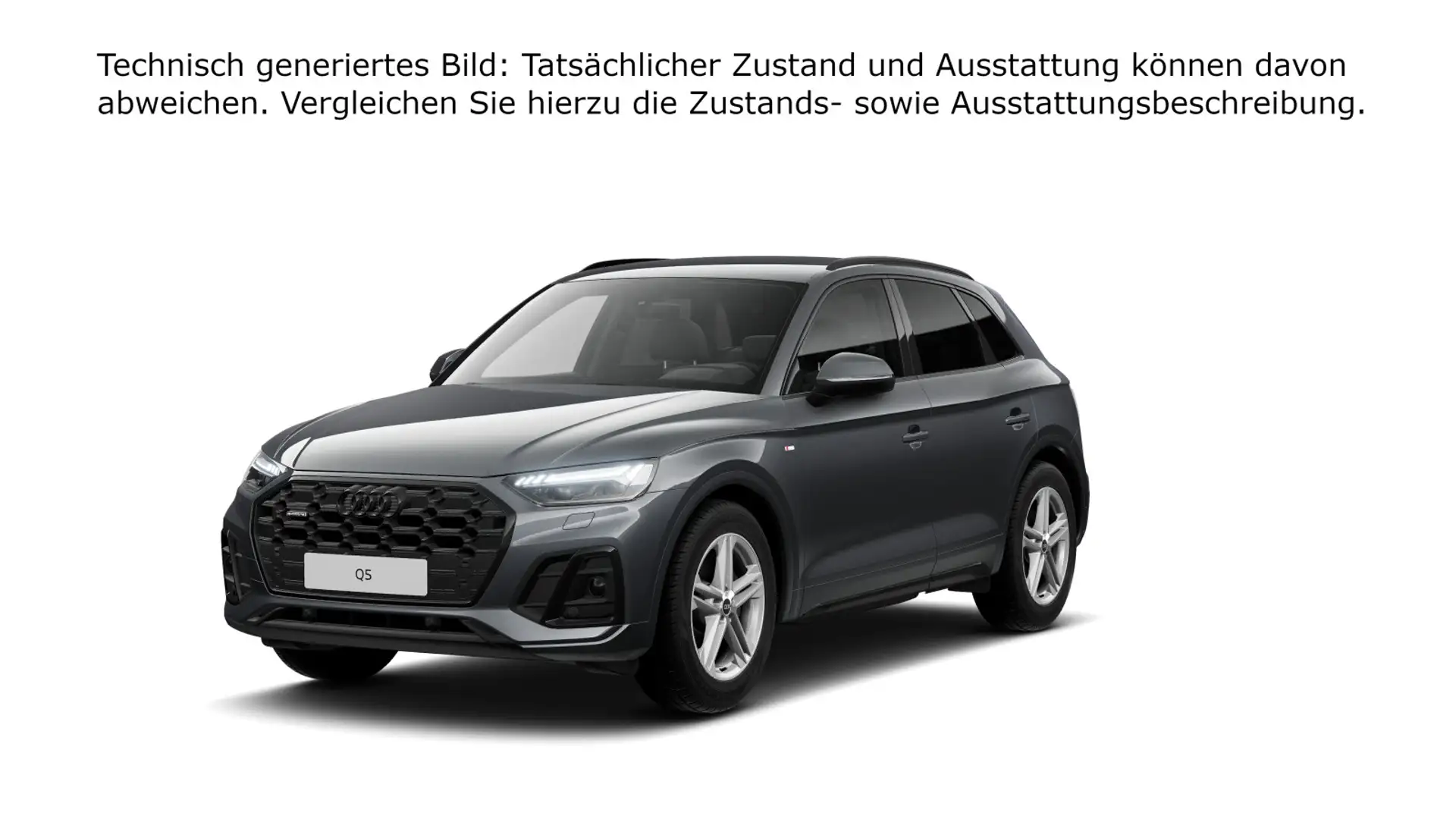 Audi Q5 40 TDI quattro S-line Grau - 2