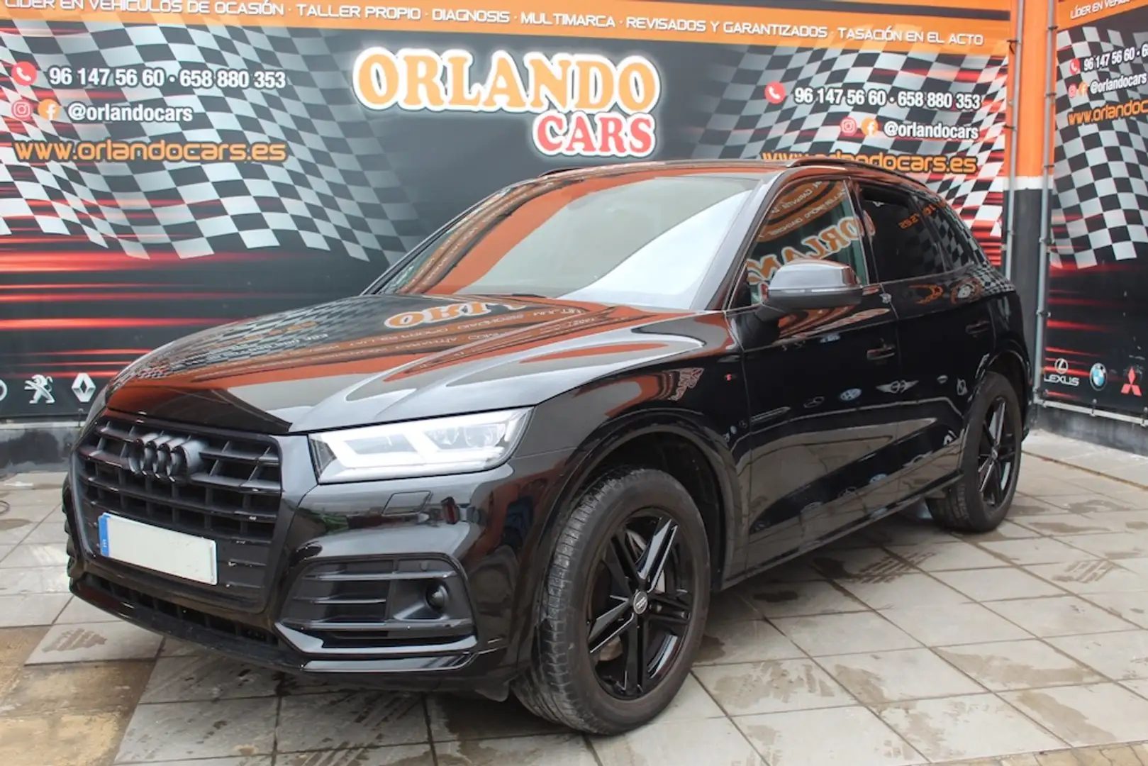 Audi Q5 55 TFSIe S line quattro-ultra S tronic Negro - 1