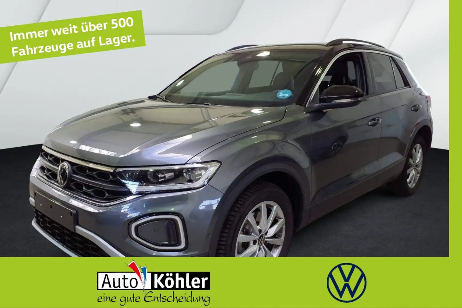 Volkswagen T-Roc GOAL TDI DSG CarPlay/AHK/Virt/ACC/Kamera Grau - 1