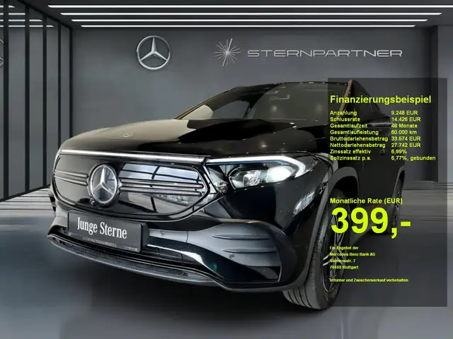 Mercedes-Benz EQA 250 AMG+Night+Navi+Kamera+HuD+Ambiente+MBUX