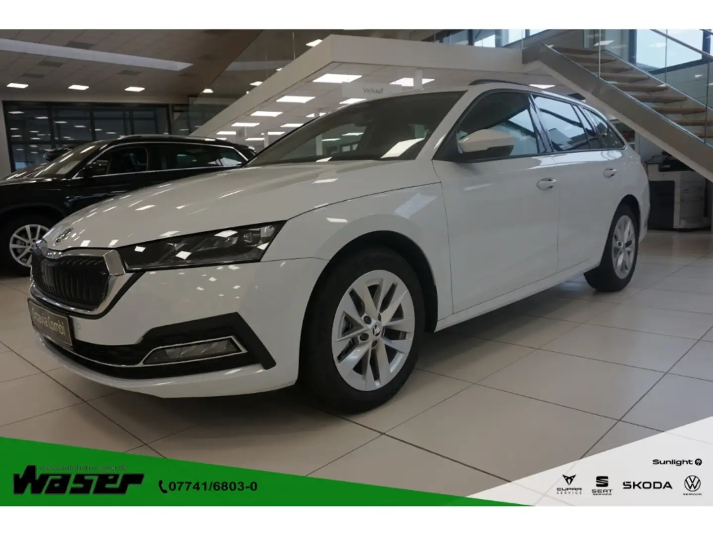 Skoda Octavia Combi 1.5 TSI e-TEC Style DSG  Navi ACC Matrix 17' Weiß - 1