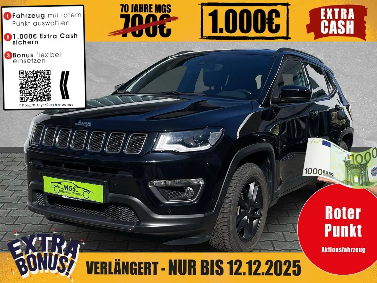 Jeep Compass S Plug-In Hybrid 4WD DAB #BT Schwarz - 1