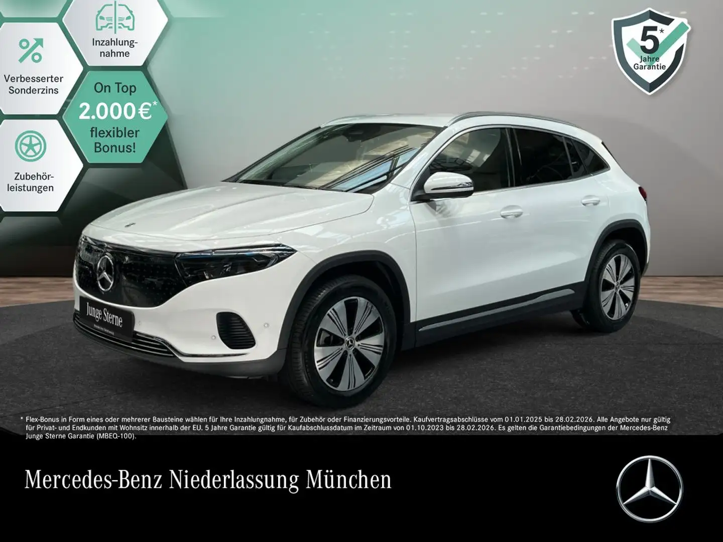 Mercedes-Benz EQA 250 PROG+ADVANCED+KAMERA+SPUR Blanco - 1