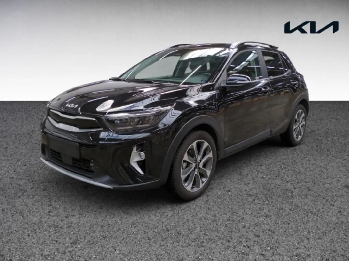 Kia Stonic Spirit 1.0 KAMERA,NAVI,SITZHZG,KEYLESS,CARPLAY,DAB Schwarz - 1