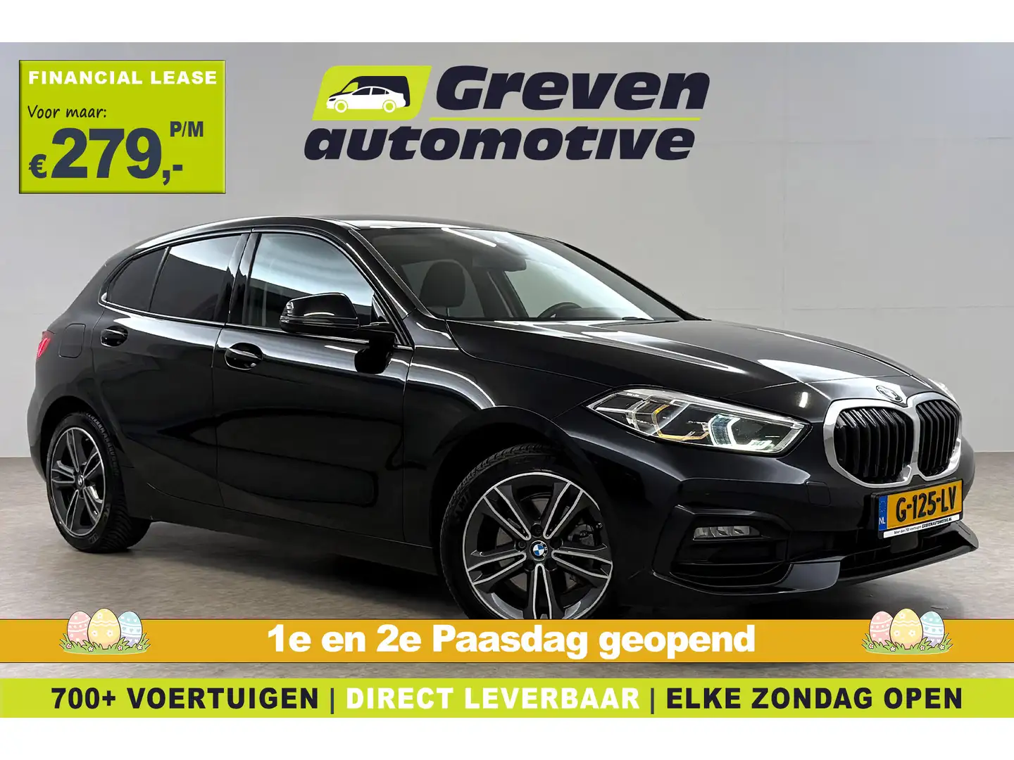BMW 118 1-serie 118i Executive Edition 141PK | Virtual | S Negro - 1