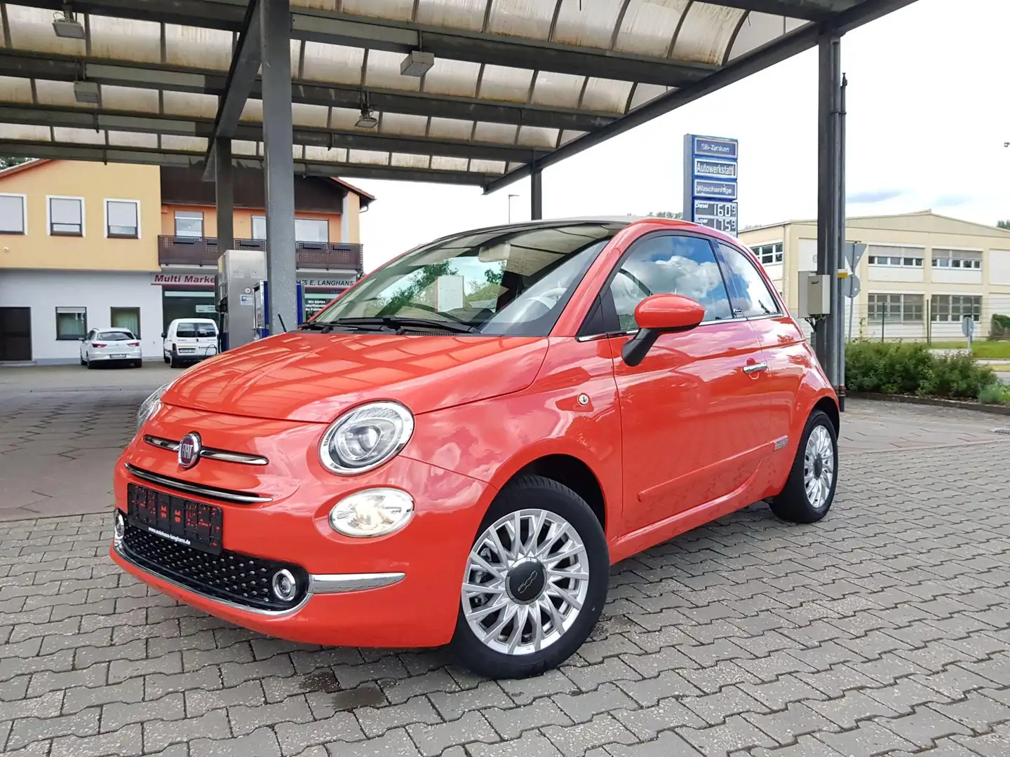 Fiat 500C Lounge Cabrio 1,2 Ltr. - 51 kW KAT 51 kW (69 PS... Rot - 1