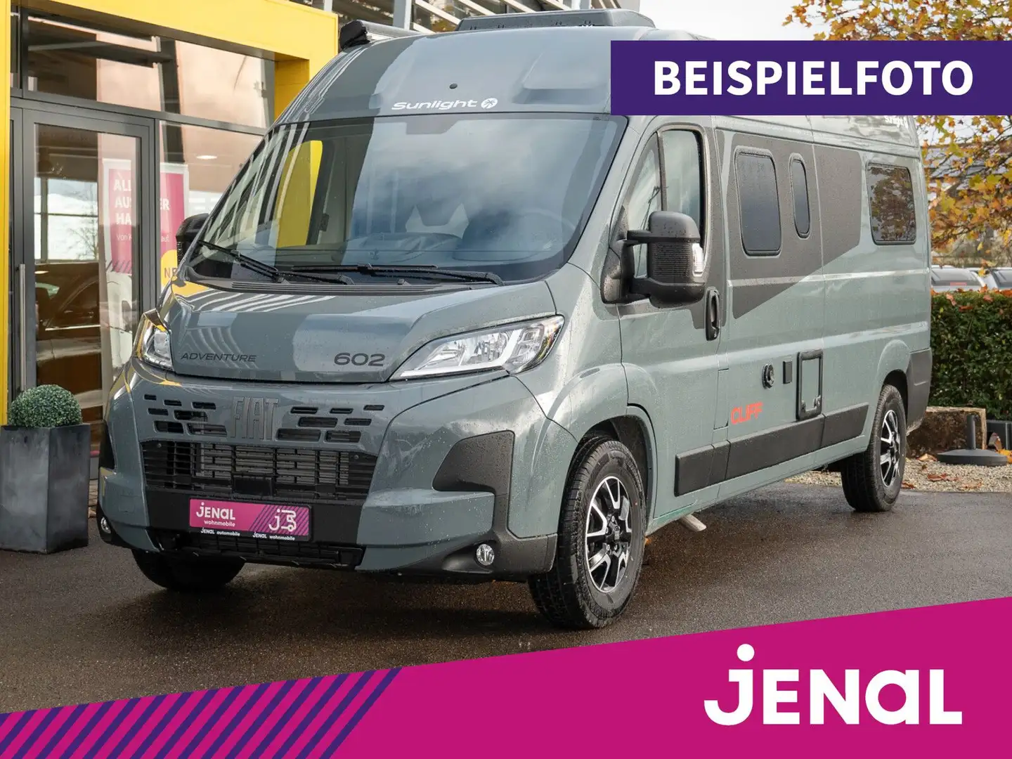 Sunlight Adventure Cliff 600 Dieselheizung, Automatik Grau - 1