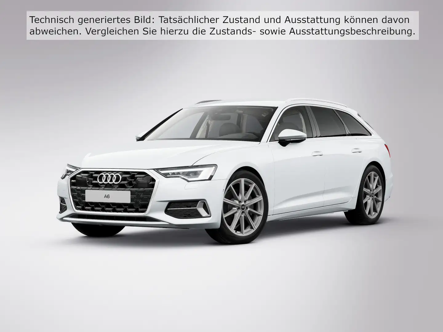 Audi A6 Sport advanced 45 TFSI S tr. Weiß - 2