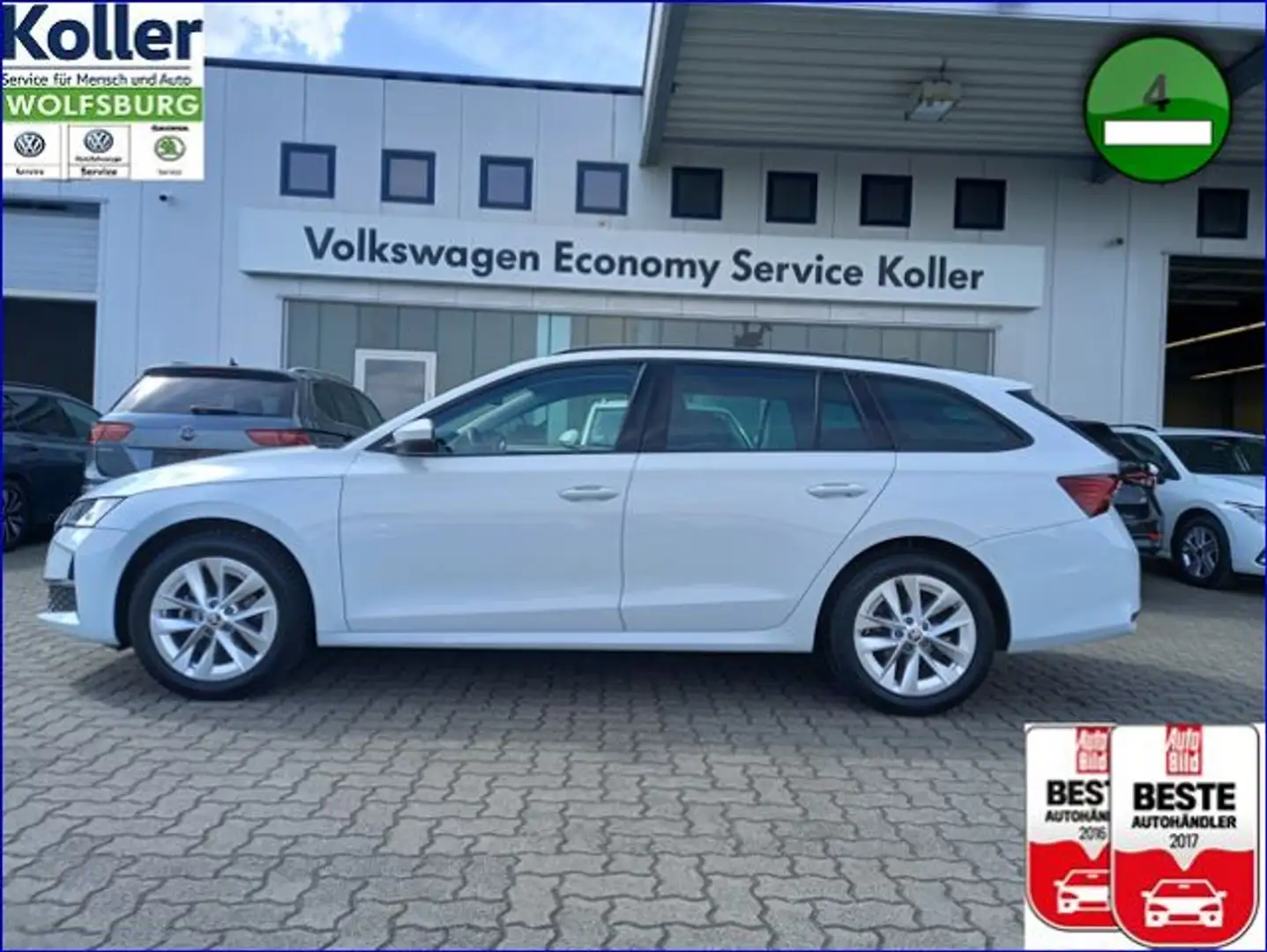 Skoda Octavia Combi 1.5 eTSI DSG Facelift Navi Kamera Weiß - 1