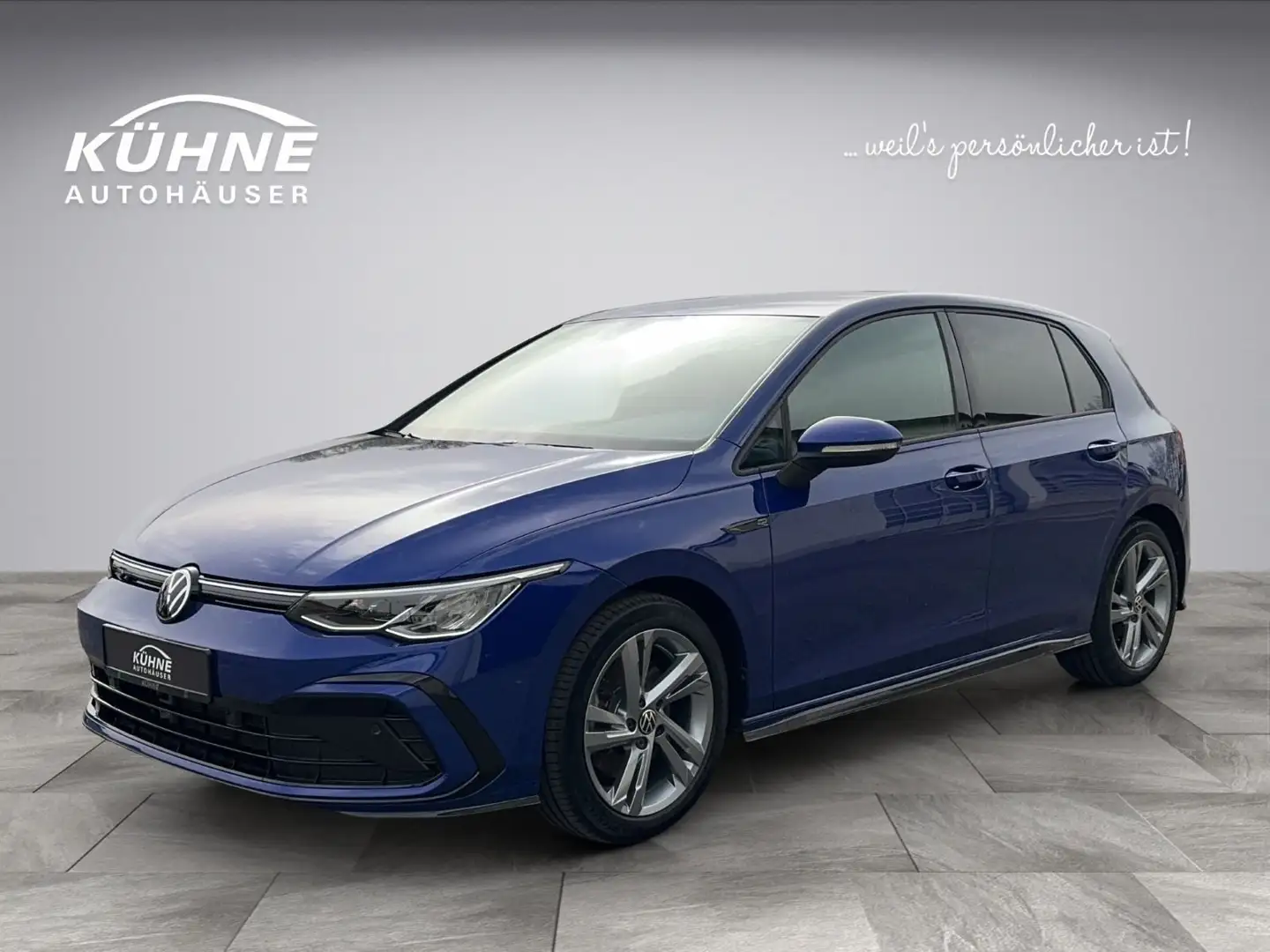 Volkswagen Golf R-Line 2.0 TSI DSG 4Motion  | LED NAVI AHK Blu/Azzurro - 2