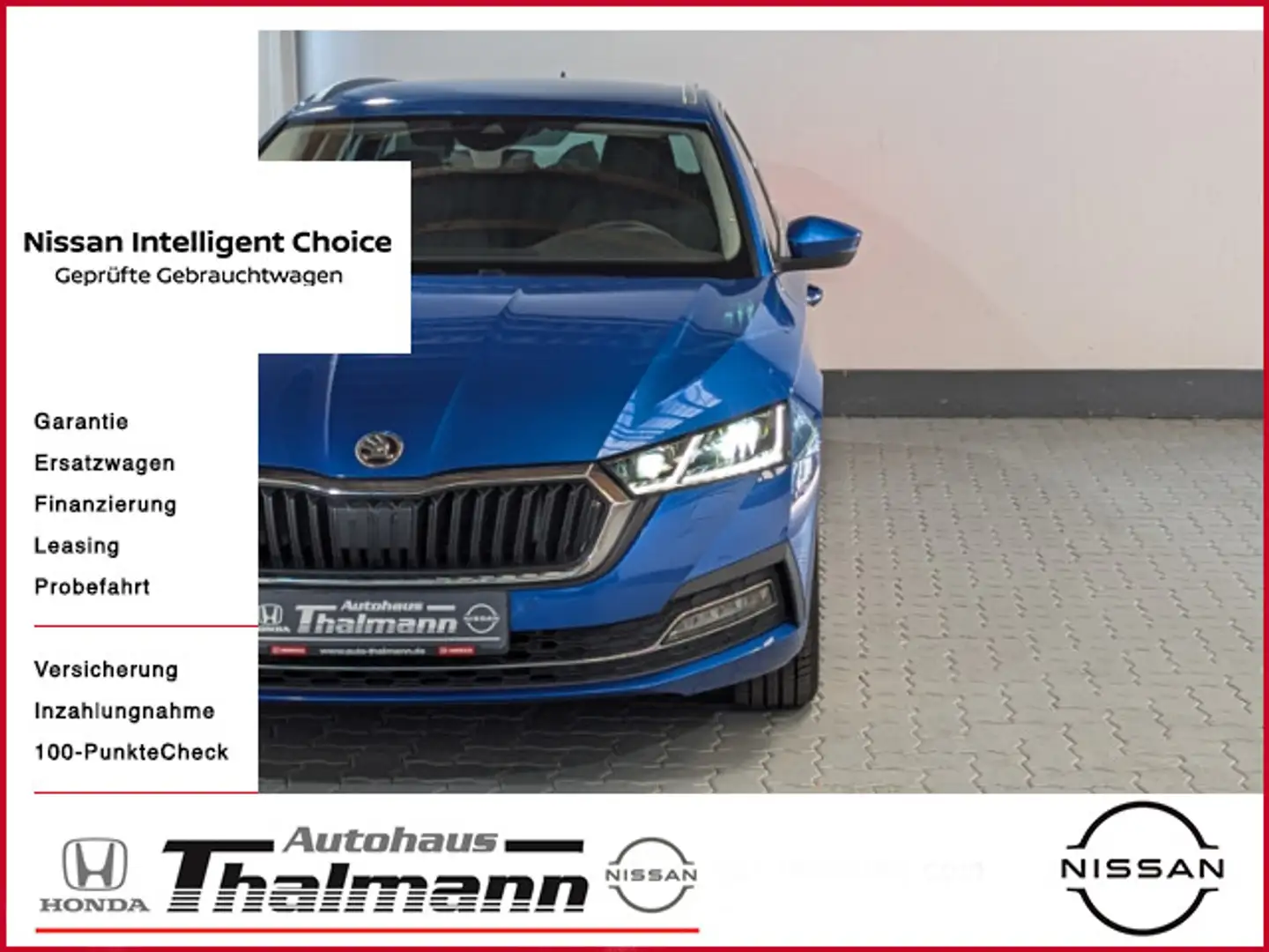 Skoda Octavia Combi 1.5 TSI ACT First Edition Navi, LE Bleu - 1