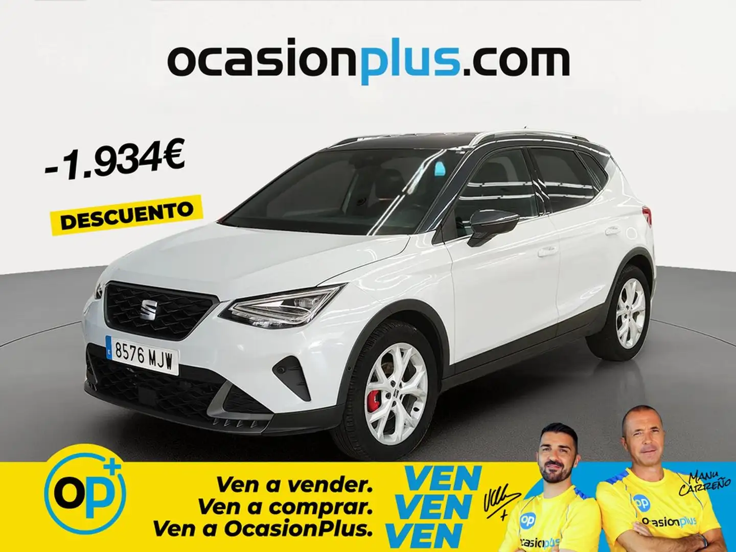 SEAT Arona 1.5 TSI S&S FR DSG7 XM 150 Blanco - 1