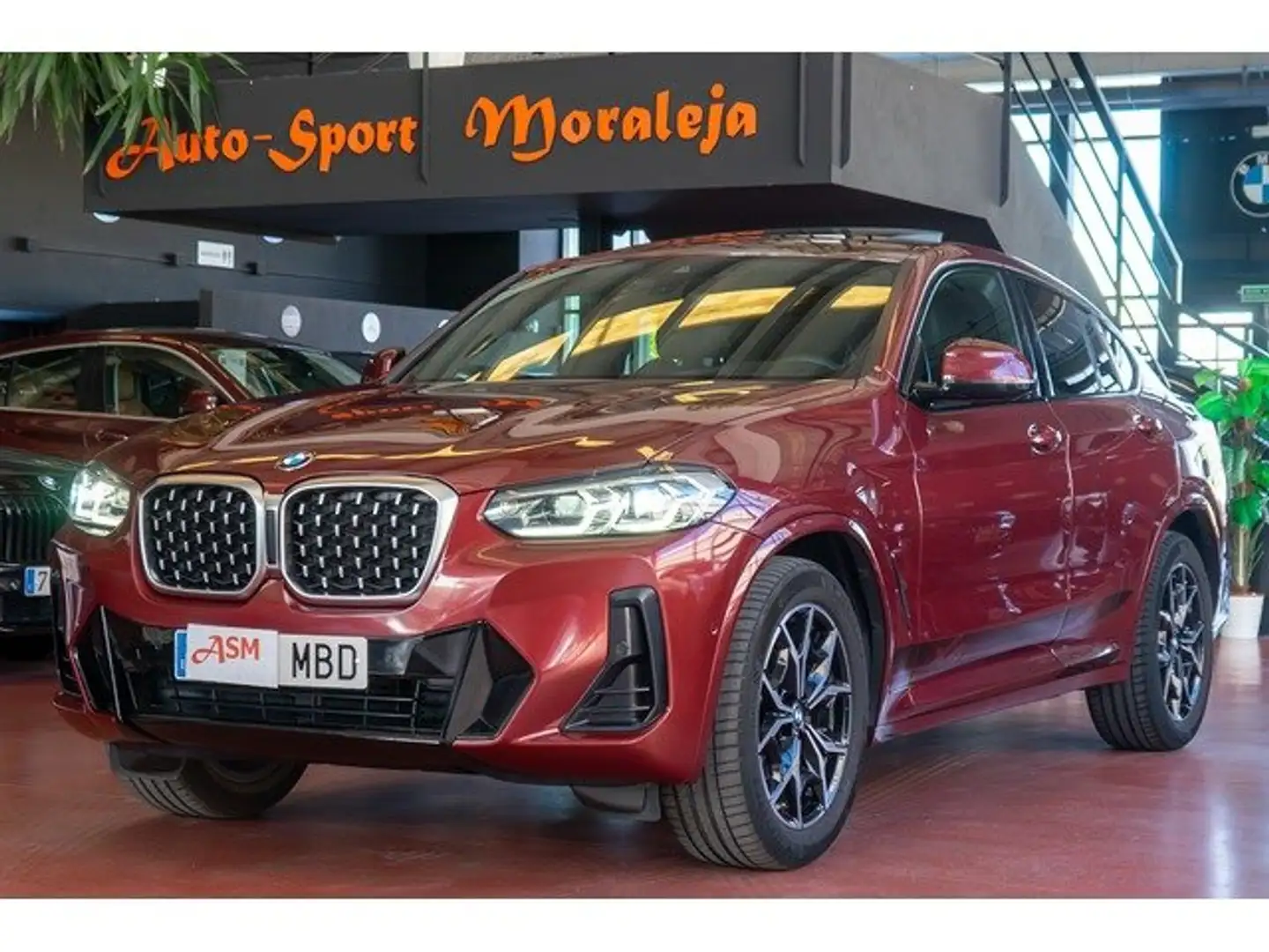 BMW X4 xDrive 20dA xLine Rojo - 1